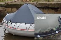 Носовой тент на лодку пвх (размер 110*90 см) Хаки