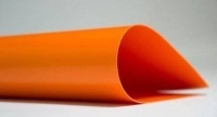 Ткань для лодок ПВХ Sijia 1550 г/м.кв. чрезвычайно прочная  25х250см (Оранжевая)
