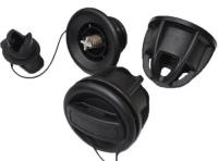 Воздушный клапан Борика (Черный)