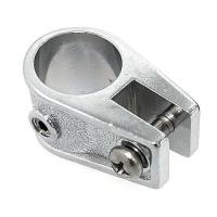 Кронштейн рамы тента 7/8" скользящий, сталь хромированная