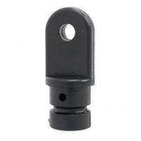 Наконечник рамы тента внутренний 16 мм (черный)