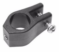 Кронштейн рамы тента 16мм скользящий (черный)