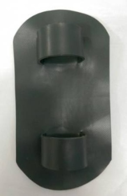 Держатель спиннинга из пвх 20х10см (Темно-Серый) | RiverMart.ru
