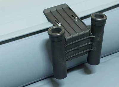 Держатель двойной для спиннинга с креплением на лик-трос в лодку ПВХ купить по выгодной цене 680 руб. в магазине RiverMart.ru