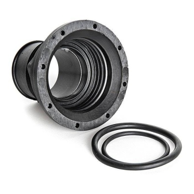 Патрубок заливной 50мм. прямой, пластик купить по выгодной цене 2 917 руб. в магазине RiverMart.ru