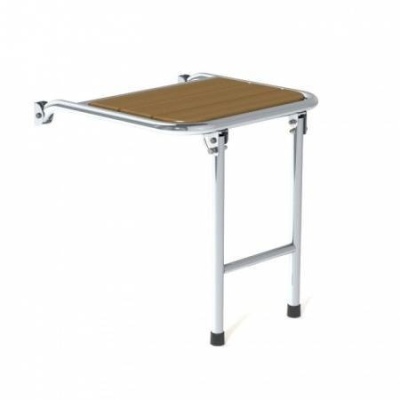 Скамья складная 450 мм Тик | RiverMart.ru
