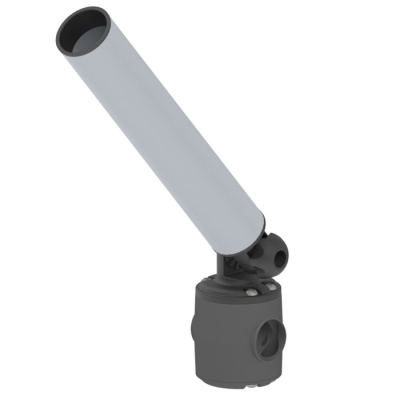 Держатель спиннинга торцевой на леер наклонный, алюминий Артикул: 030632T купить по выгодной цене 2 670 руб. в магазине RiverMart.ru