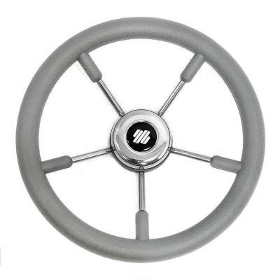 Колесо рулевое V.57G серое | RiverMart.ru
