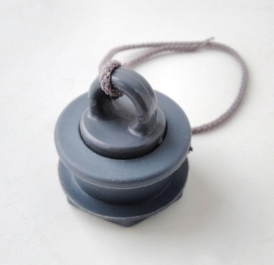 Сливной клапан на транец Голубева (Серый) купить по выгодной цене 250 руб. в магазине RiverMart.ru