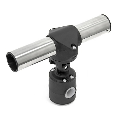 Держатель спиннинга сквозной на леер наклонный, нержавеющая сталь купить по выгодной цене 3 100 руб. в магазине RiverMart.ru