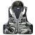 Жилет рыболовный (плавающий) Aqua Sport Grey купить по выгодной цене 4 947 руб. в магазине RiverMart.ru