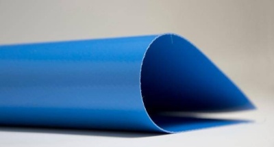 Ткань тентовая ПВХ 650гр/м2 (Голубая) 250х100см купить по выгодной цене 843 руб. в магазине RiverMart.ru