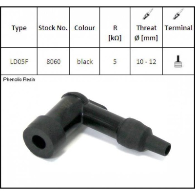 LD05F Колпачок свечи зажигания зажигания | RiverMart.ru
