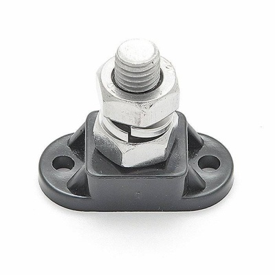 Клемма-штифт одинарный 10 мм черная | RiverMart.ru
