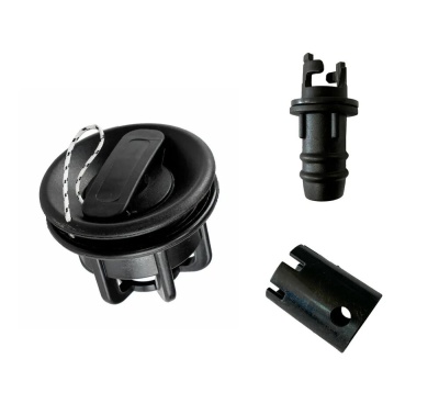 Клапан воздушный для надувной лодки ПВХ, ключ и переходник для клапана (Черный) купить по выгодной цене 199 руб. в магазине RiverMart.ru