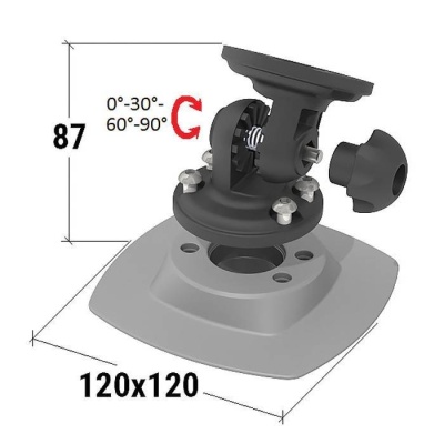 Кронштейн наклонный с креплением на баллон купить по выгодной цене 748 руб. в магазине RiverMart.ru