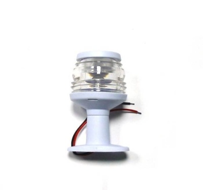 Огонь навигационный топовый на стойке, белый. | RiverMart.ru
