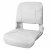 Сиденье пластмассовое складное с подложкой All Weather High Back Seat, белое | RiverMart.ru
