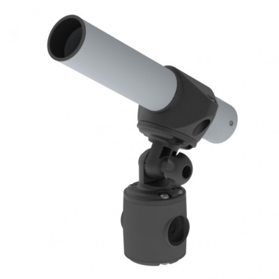 Держатель спиннинга сквозной на леер наклонный, алюминий купить по выгодной цене 2 800 руб. в магазине RiverMart.ru