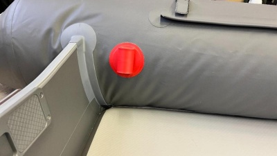 Держатель спиннинга из ПВХ (Красный) купить по выгодной цене 350 руб. в магазине RiverMart.ru