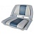Сиденье складное с подложкой Newstarmarine (Серо-Голубое) купить по выгодной цене 8 417 руб. в магазине RiverMart.ru