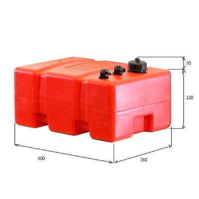 Канистра для топлива ELFO 32л дополнительная | RiverMart.ru
