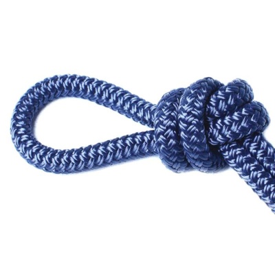Трос швартовый 12мм*9м тёмно-синий купить по выгодной цене 1 662 руб. в магазине RiverMart.ru
