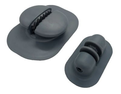 Комплект якорный рым+ролик (Серый) | RiverMart.ru
