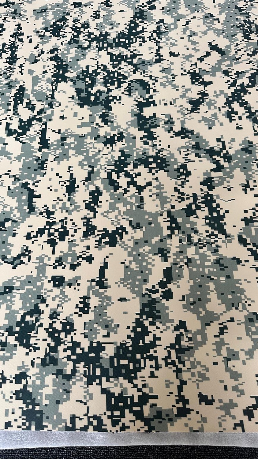 Лодочная ткань SIJIA CAMO BOAT 850 гр. камуфляж "пиксель" купить по выгодной цене 2 310 руб. в магазине RiverMart.ru