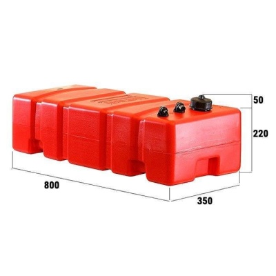 Канистра для топлива ELFO 52/58л дополнительная | RiverMart.ru
