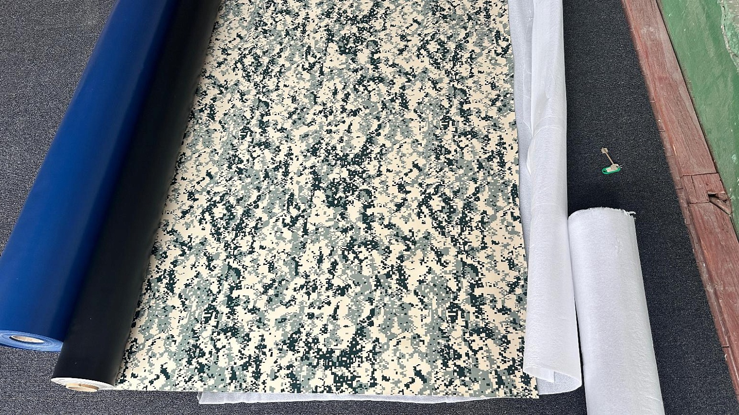 Лодочная ткань SIJIA CAMO BOAT 1100 гр. камуфляж "пиксель" купить по выгодной цене 2 640 руб. в магазине RiverMart.ru