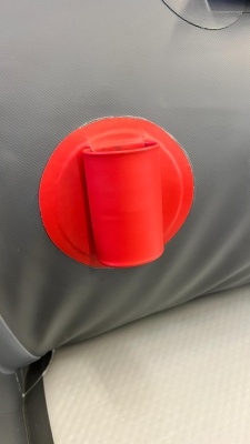 Держатель спиннинга из ПВХ (Красный) купить по выгодной цене 350 руб. в магазине RiverMart.ru