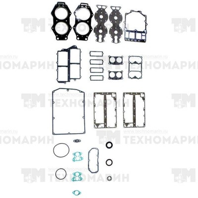 Комплект прокладок двигателя Yamaha 500-340 WSM | RiverMart.ru
