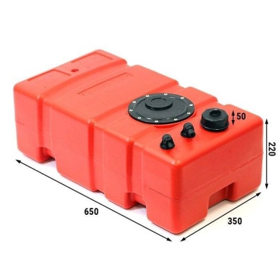 Канистра для топлива ELFO 42л дополнительная | RiverMart.ru
