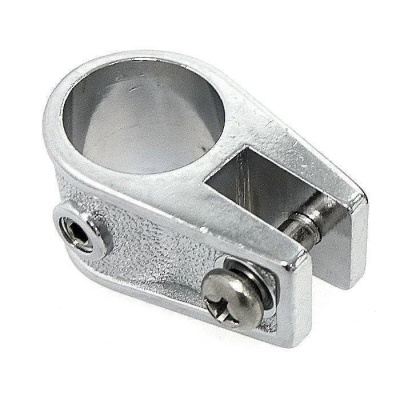 Кронштейн рамы тента 7/8" скользящий, сталь хромированная | RiverMart.ru

