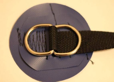 Силовой рым-полукольца двойные (с крепежным ремнем) купить по выгодной цене 350 руб. в магазине RiverMart.ru