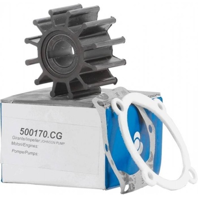 Крыльчатка помпы охлаждения двигателя Johnson/Volvo-Penta 500170CG CEF | RiverMart.ru
