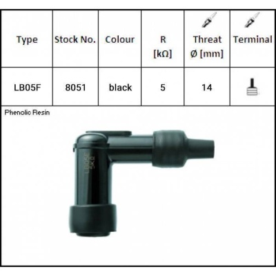 LB05F Колпачок свечи зажигания зажигания | RiverMart.ru
