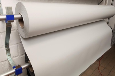 Сверхлегкая лодочная ткань 400 гр/м2 Светло-Серый рулон 50м купить по выгодной цене 40 425 руб. в магазине RiverMart.ru