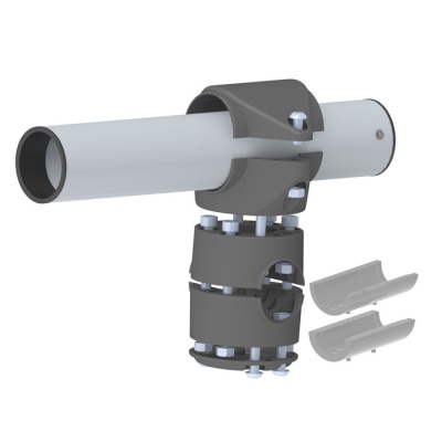 Держатель спиннинга сквозной на леер, алюминий купить по выгодной цене 2 500 руб. в магазине RiverMart.ru