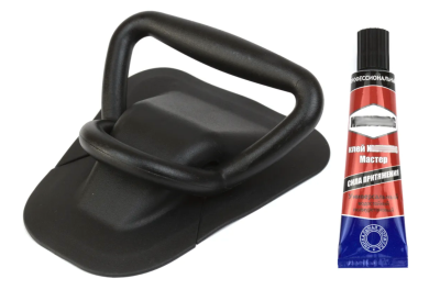 Рым ручка транспортировочная для лодок ПВХ+клей (Черная)  — купить по цене 308 руб. | RiverMart.ru
