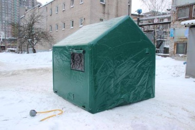 Надувная палатка универсального назначения | RiverMart.ru
